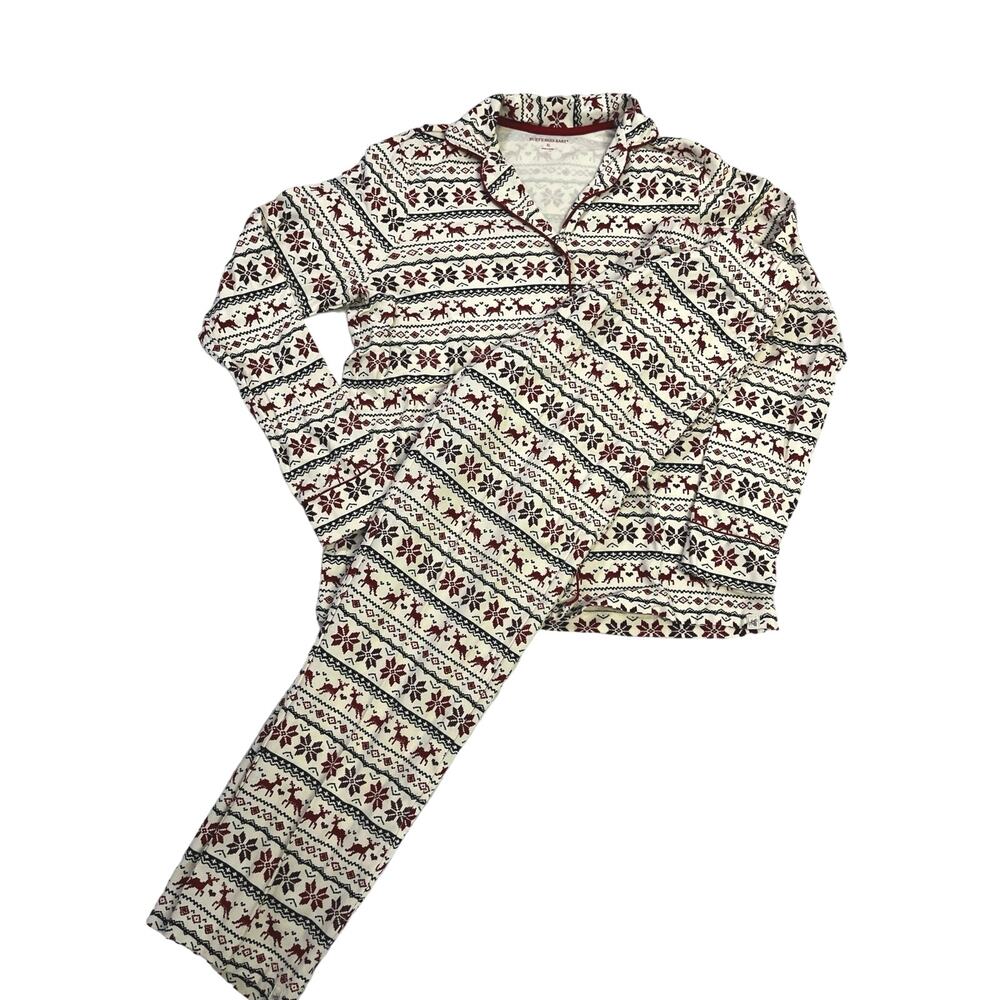 Burt’s Bees Baby Men’s Holiday Pajamas,‎ NWOT Organic Cotton Family Matching